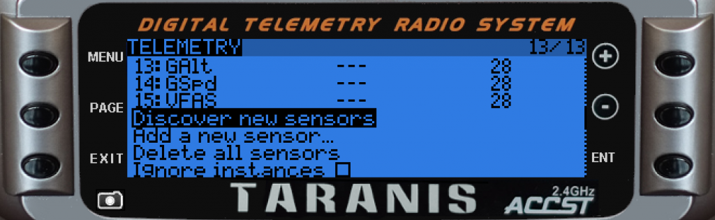 Discover new sensors