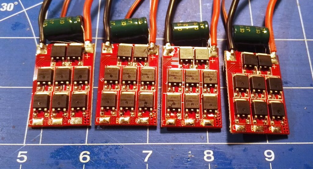 all the mosfets