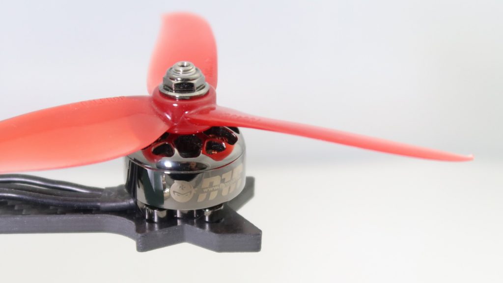 Drone brushless motor with a 5 inch propeller