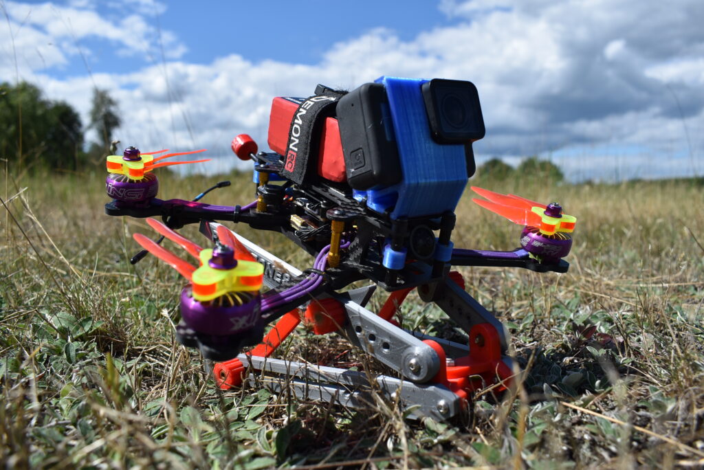 Freestyle FPV drone with INAV and Ez-Tune simplified tuning system