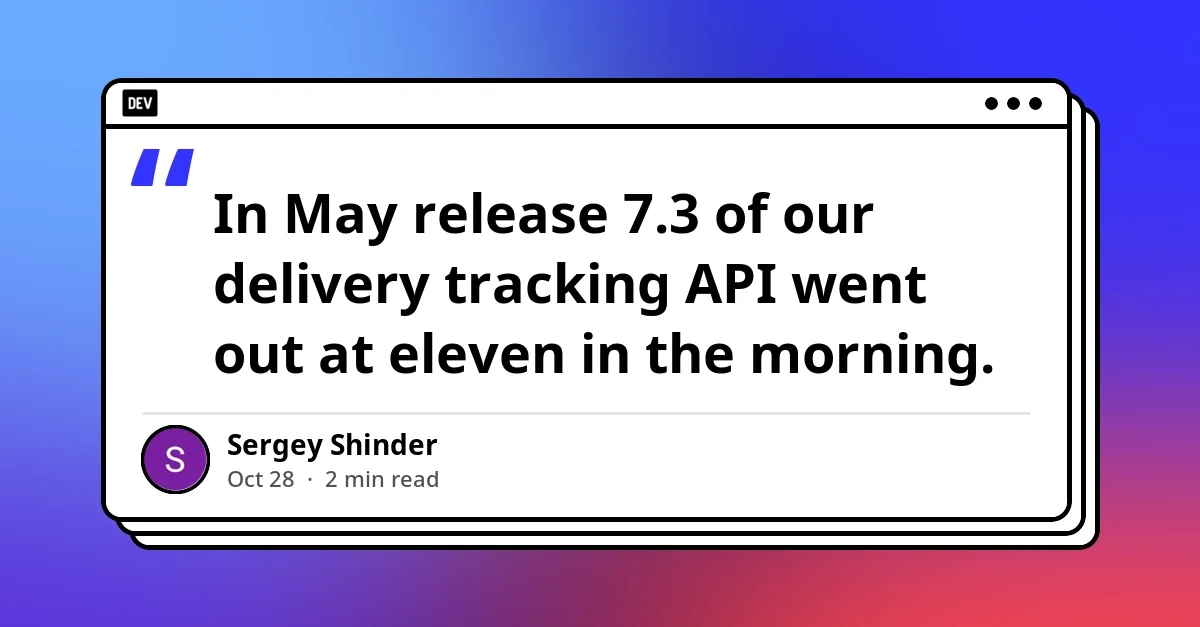 A Kubernetes rollout passed in two minutes, then pods crashed at minute five