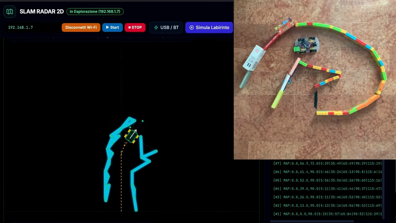 Arduino Robot Uses SLAM to Map and Navigate Its Surroundings