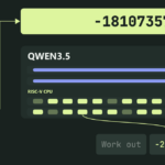 Qwenputer: A RISC-V CPU Compiled Into the Weights of Qwen3.5
